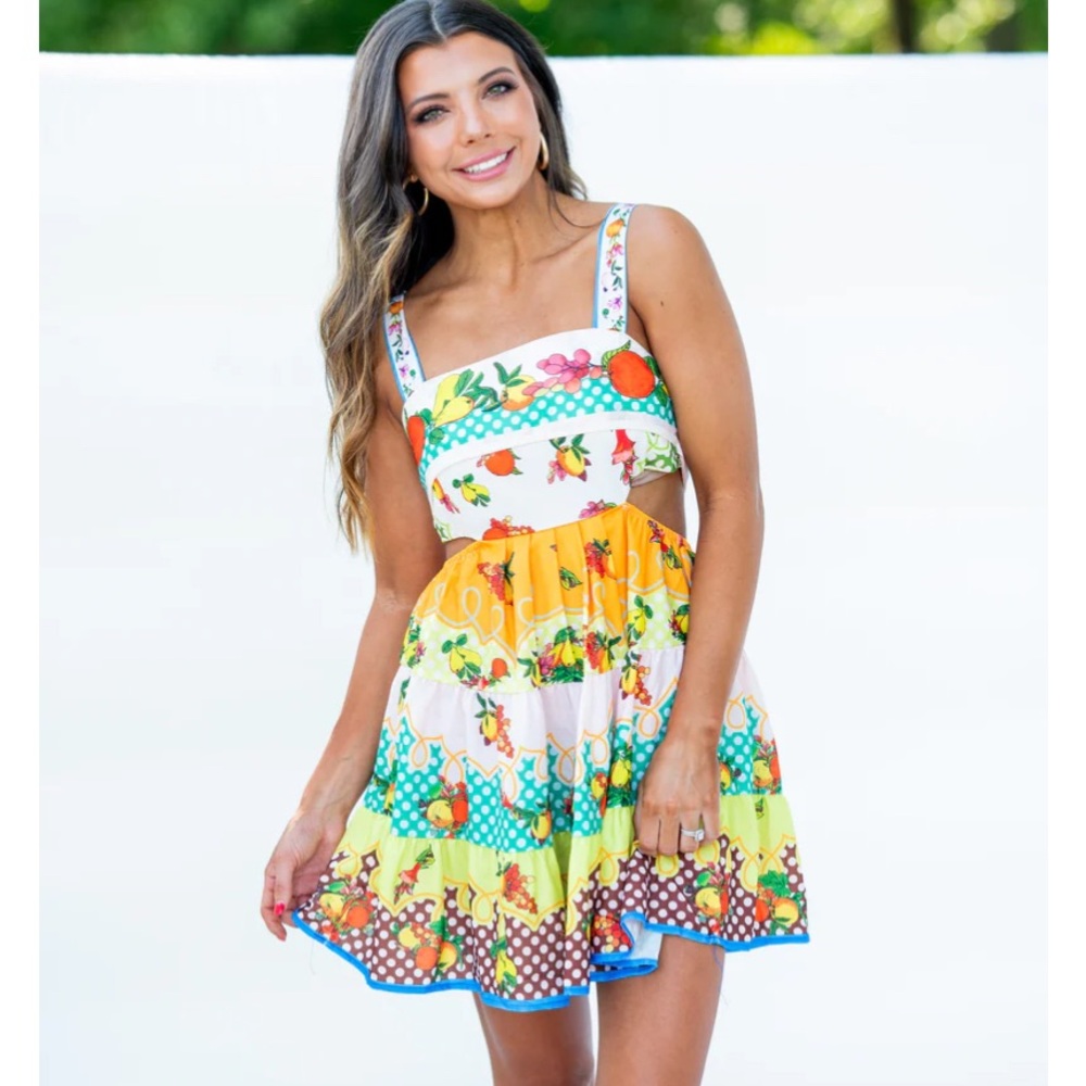 Bayside Cut Out Dress, Size Large